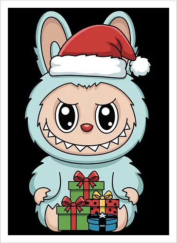  Cute Christmas labubu