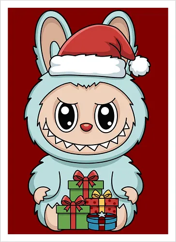  Cute Christmas labubu