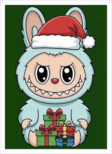  Cute Christmas labubu