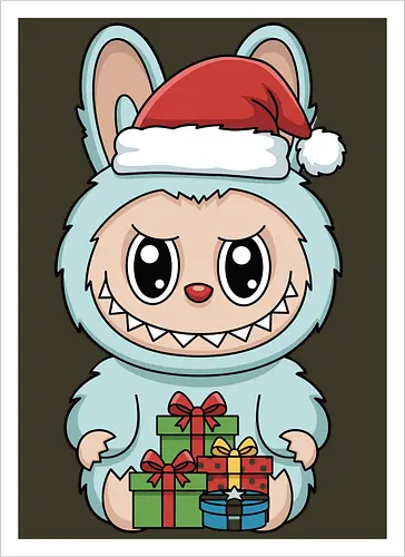  Cute Christmas labubu
