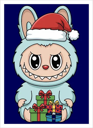  Cute Christmas labubu