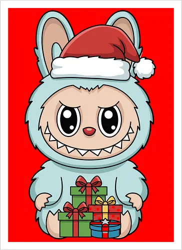  Cute Christmas labubu