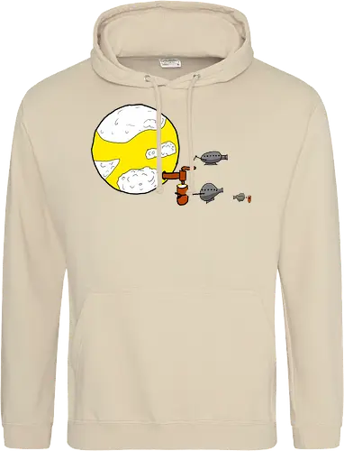 Bierplanet - Bier, Durst, Weltall, Alkohol - Standard Hoodie