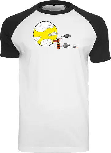 Bierplanet - Bier, Durst, Weltall, Alkohol - Raglan T-Shirt