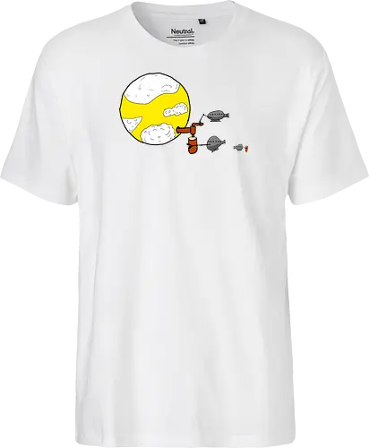 Bierplanet - Bier, Durst, Weltall, Alkohol - Fairtrade T-Shirt