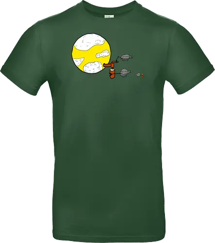 Bierplanet - Bier, Durst, Weltall, Alkohol - Standard T-Shirt
