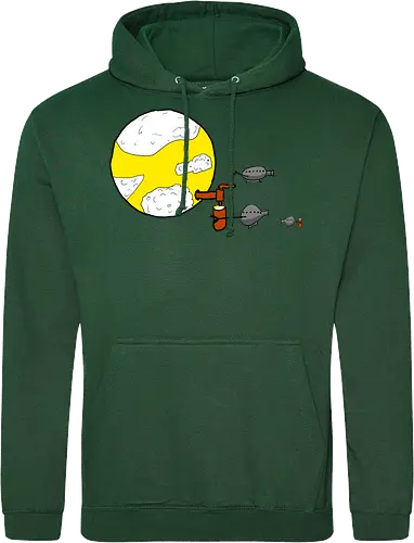Bierplanet - Bier, Durst, Weltall, Alkohol - Standard Hoodie