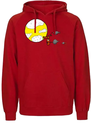 Bierplanet - Bier, Durst, Weltall, Alkohol - Fairtrade Hoodie