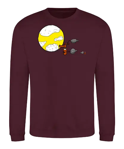 Bierplanet - Bier, Durst, Weltall, Alkohol - Sweatshirt