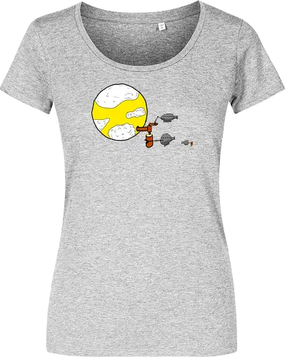 Bierplanet - Bier, Durst, Weltall, Alkohol - Women T-Shirt