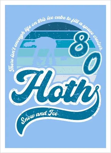 Vintage snow and ice