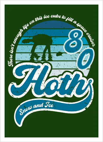 Vintage snow and ice