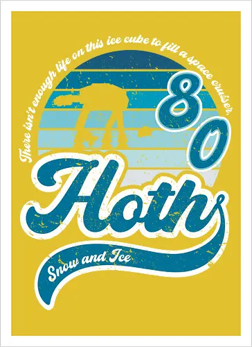 Vintage snow and ice