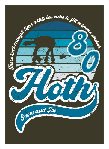 Vintage snow and ice