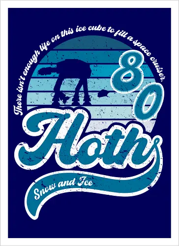 Vintage snow and ice