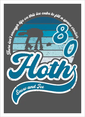 Vintage snow and ice