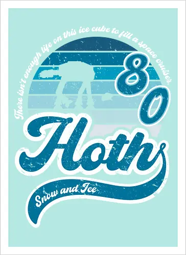 Vintage snow and ice