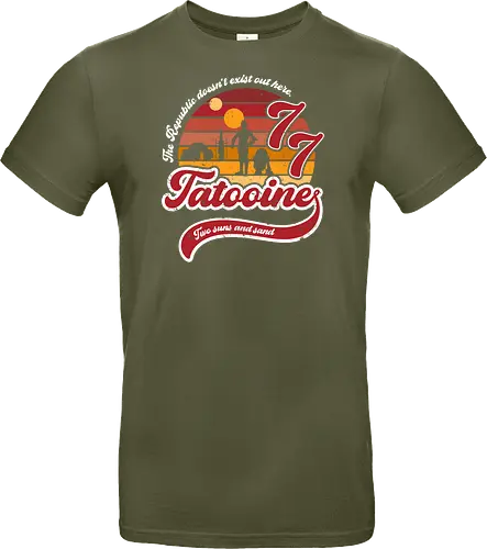 Vintage two suns and sand