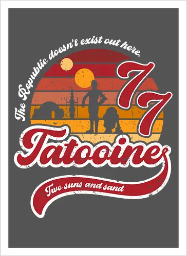 Vintage two suns and sand