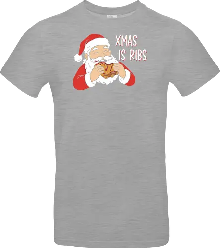 Funny BBQ Santa Claus