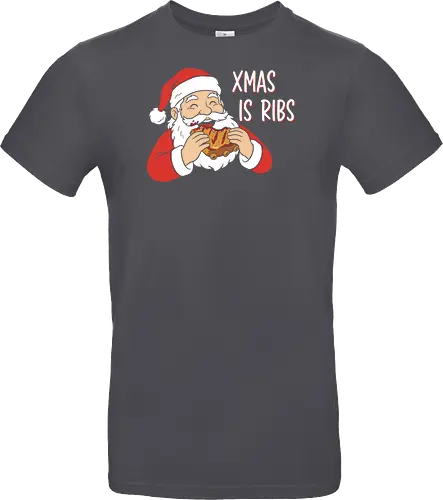 Funny BBQ Santa Claus