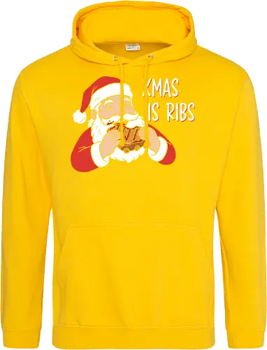 Funny BBQ Santa Claus