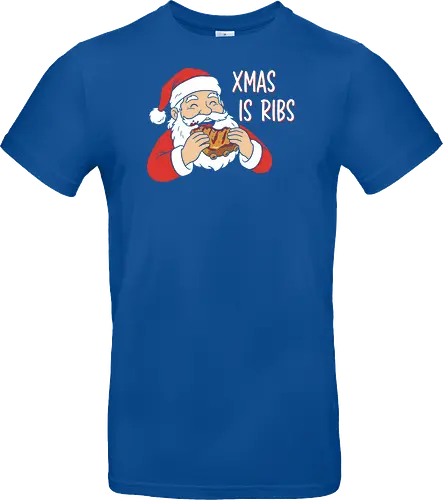Funny BBQ Santa Claus