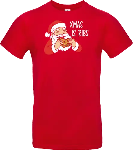 Funny BBQ Santa Claus