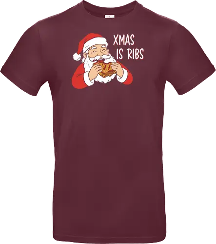 Funny BBQ Santa Claus