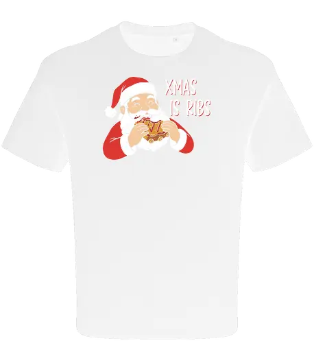 Funny BBQ Santa Claus