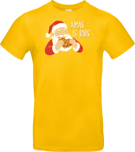 Funny BBQ Santa Claus