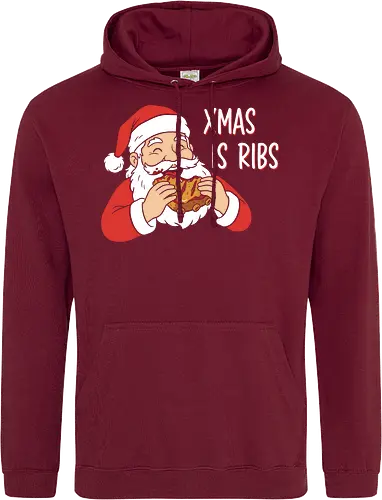 Funny BBQ Santa Claus