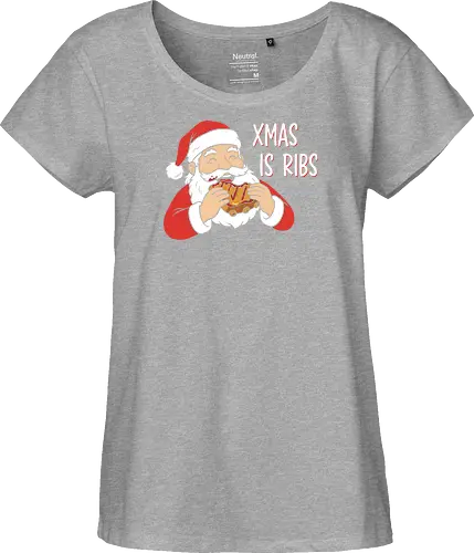 Funny BBQ Santa Claus