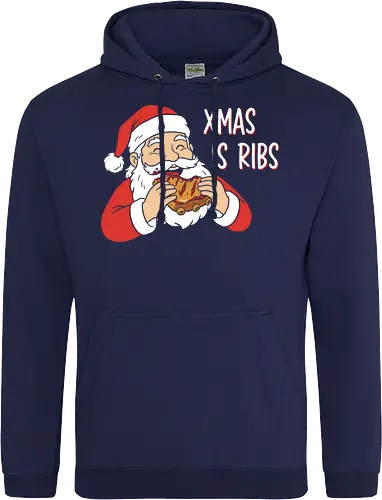 Funny BBQ Santa Claus