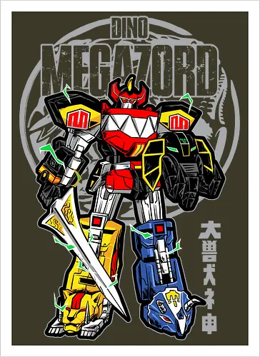 broken megazord