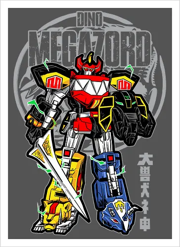 broken megazord