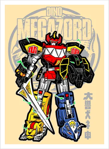 broken megazord
