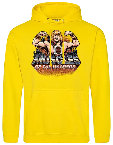 Muscles of the Universe - Comics, comic book, cartoons, TV show, animated, animation, superhero - Standard Hoodie