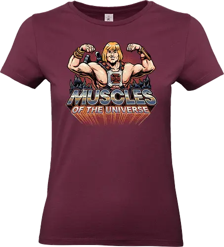 Muscles of the Universe - Comics, comic book, cartoons, TV show, animated, animation, superhero - Standard T-Shirt (Women)
