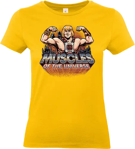 Muscles of the Universe - Comics, comic book, cartoons, TV show, animated, animation, superhero - Standard T-Shirt (Women)