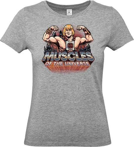 Muscles of the Universe - Comics, comic book, cartoons, TV show, animated, animation, superhero - Standard T-Shirt (Women)