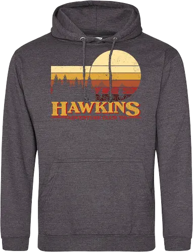 Retro Adventure Club - Strange, Hawkins, Adventure, Club 80's - Standard Hoodie