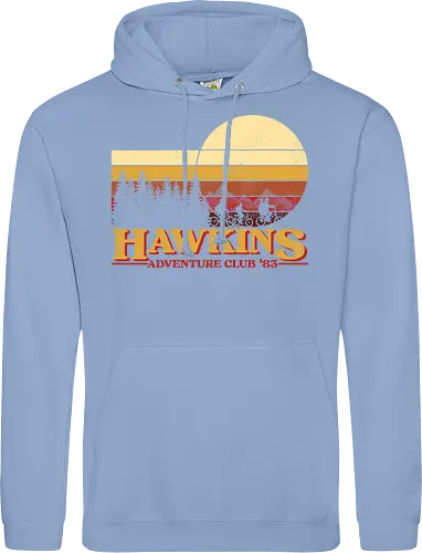 Retro Adventure Club - Strange, Hawkins, Adventure, Club 80's - Standard Hoodie