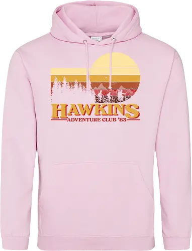Retro Adventure Club - Strange, Hawkins, Adventure, Club 80's - Standard Hoodie