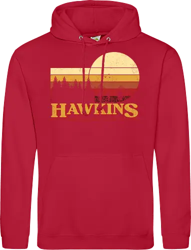 Retro Adventure Club - Strange, Hawkins, Adventure, Club 80's - Standard Hoodie