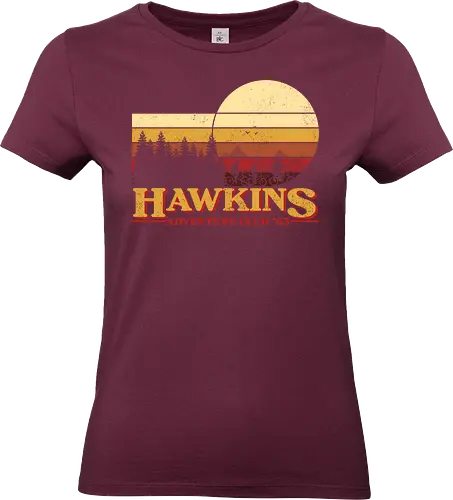 Retro Adventure Club - Strange, Hawkins, Adventure, Club 80's - Standard T-Shirt (Women)