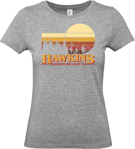 Retro Adventure Club - Strange, Hawkins, Adventure, Club 80's - Standard T-Shirt (Women)