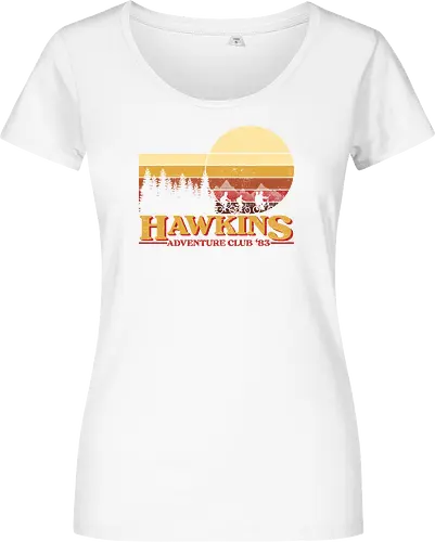 Retro Adventure Club - Strange, Hawkins, Adventure, Club 80's - Women T-Shirt