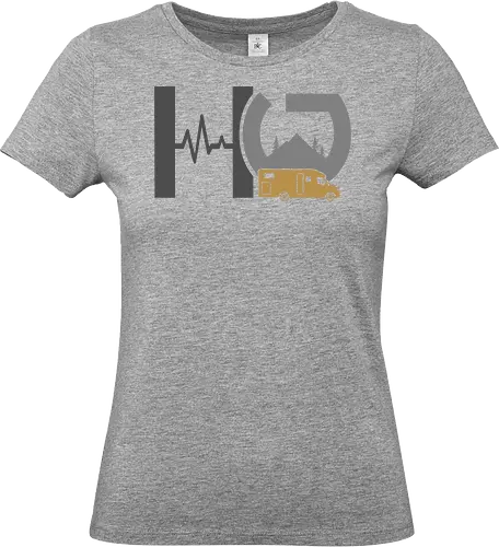 Homegeparkt Logo Bunt - Standard T-Shirt (Women)