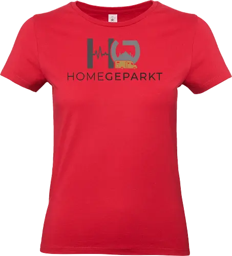 Homegeparkt farbig - Standard T-Shirt (Women)